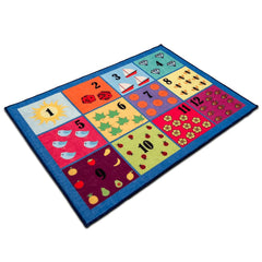 Sajalo Numerical Kids Rug