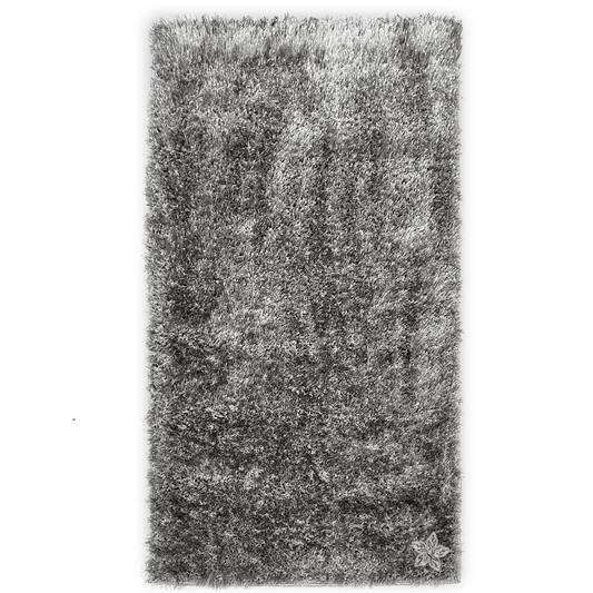 Grey Alpine Shaggy Rug