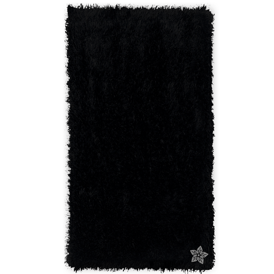 Black Alpine Shaggy Rug