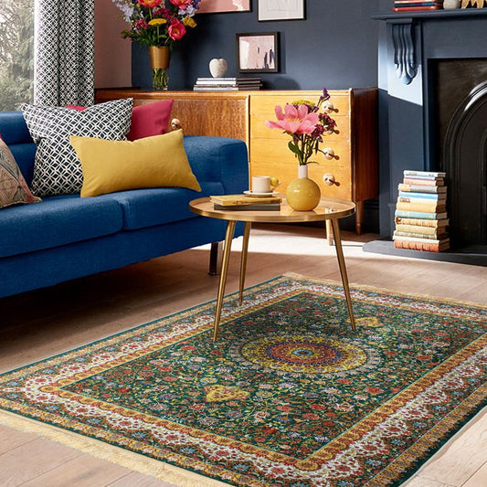Digital Printed Bursa  Rug 4x6 ft