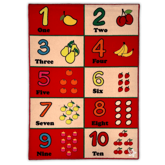 Sajalo Fruit Kids Rugs