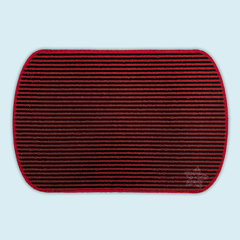 Red Stripy Door Mats