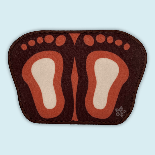 Orange Foot Mat