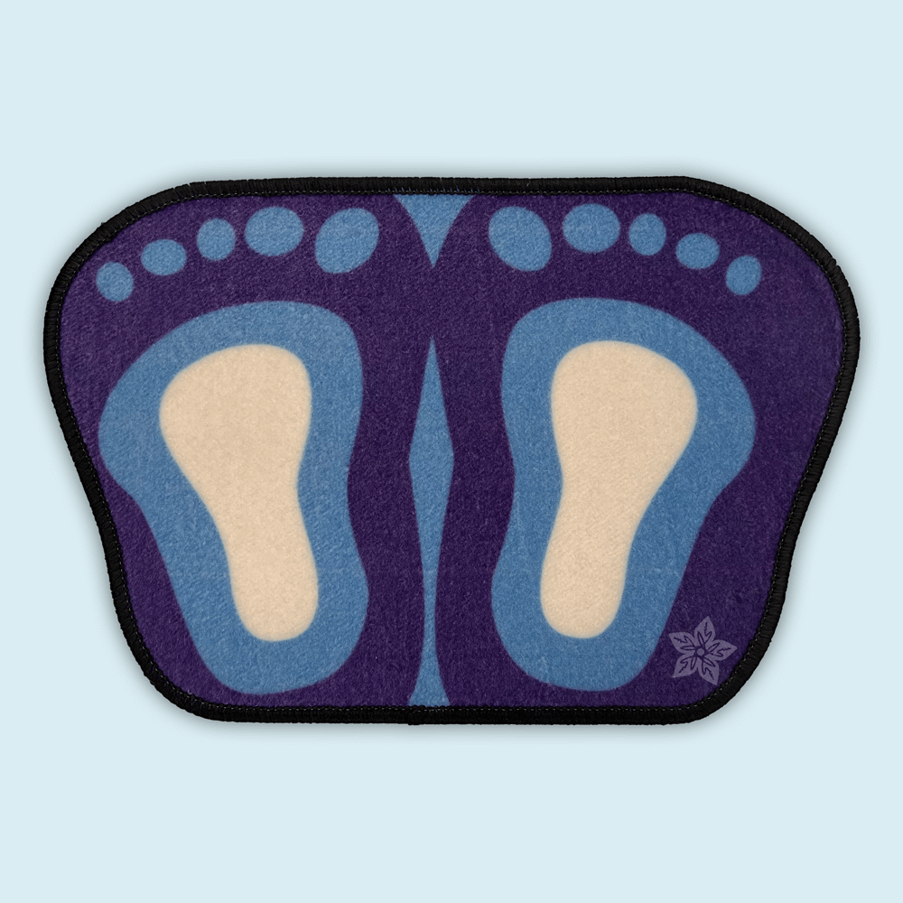 Sajalo Blue Foot Bath Mat