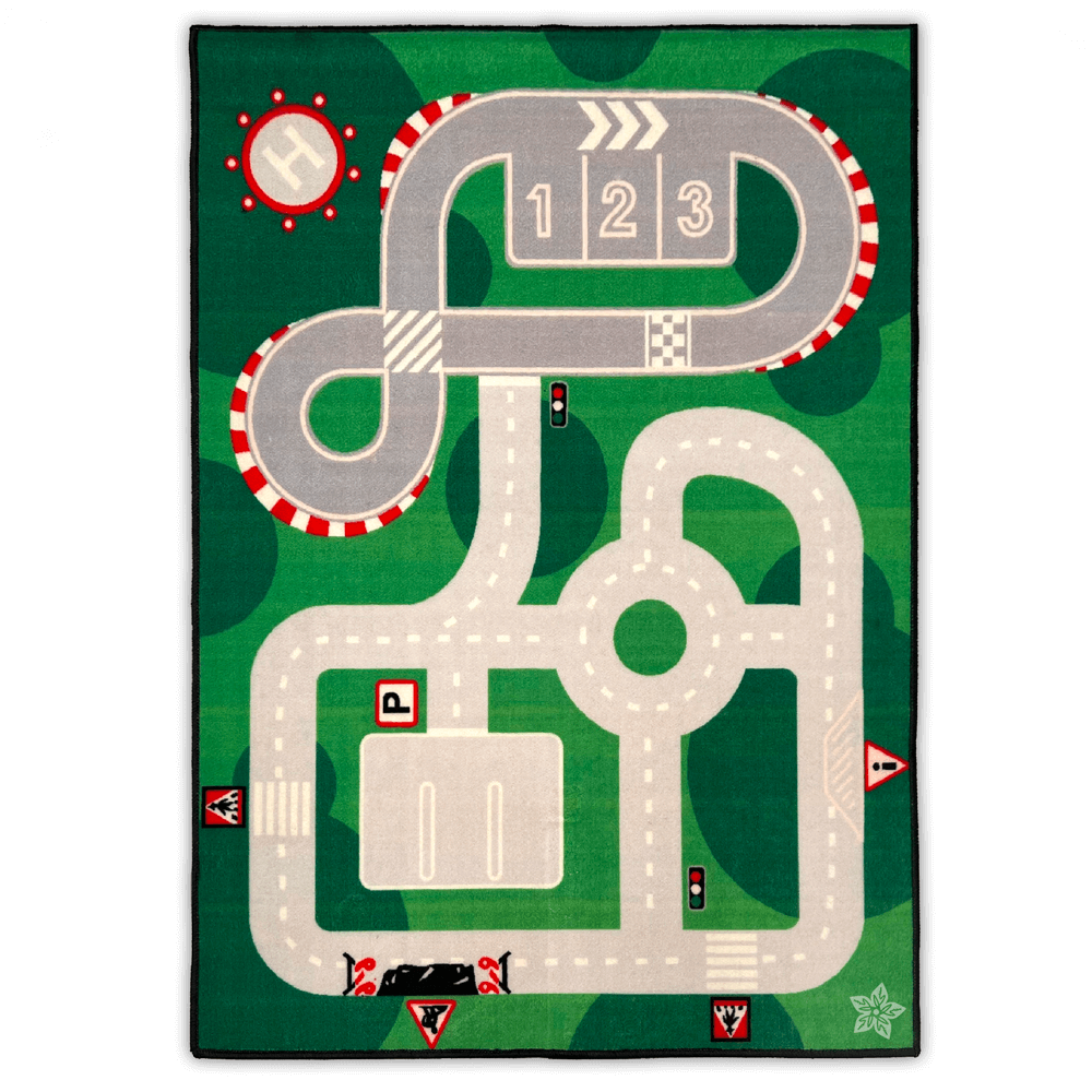 Sajalo Road Track Kids Rugs