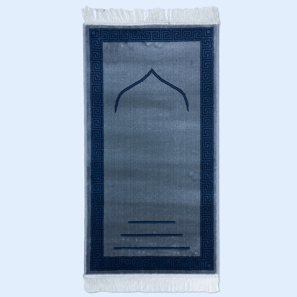 Sajalo Grey Design Jainamaz 2.3x4ft