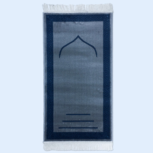 Sajalo Grey Design Jainamaz 2.3x4ft