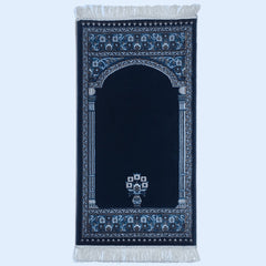 Sajalo Navy Ankara Jainamaz ( Prayer Mat ) 2.3x4 feet