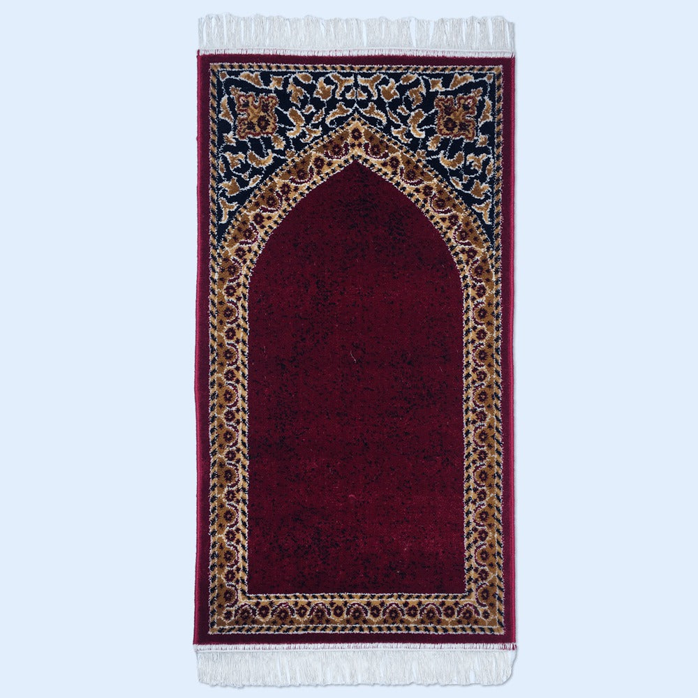 Sajalo Kabul Red Jainamaz Multi 2.3x4ft