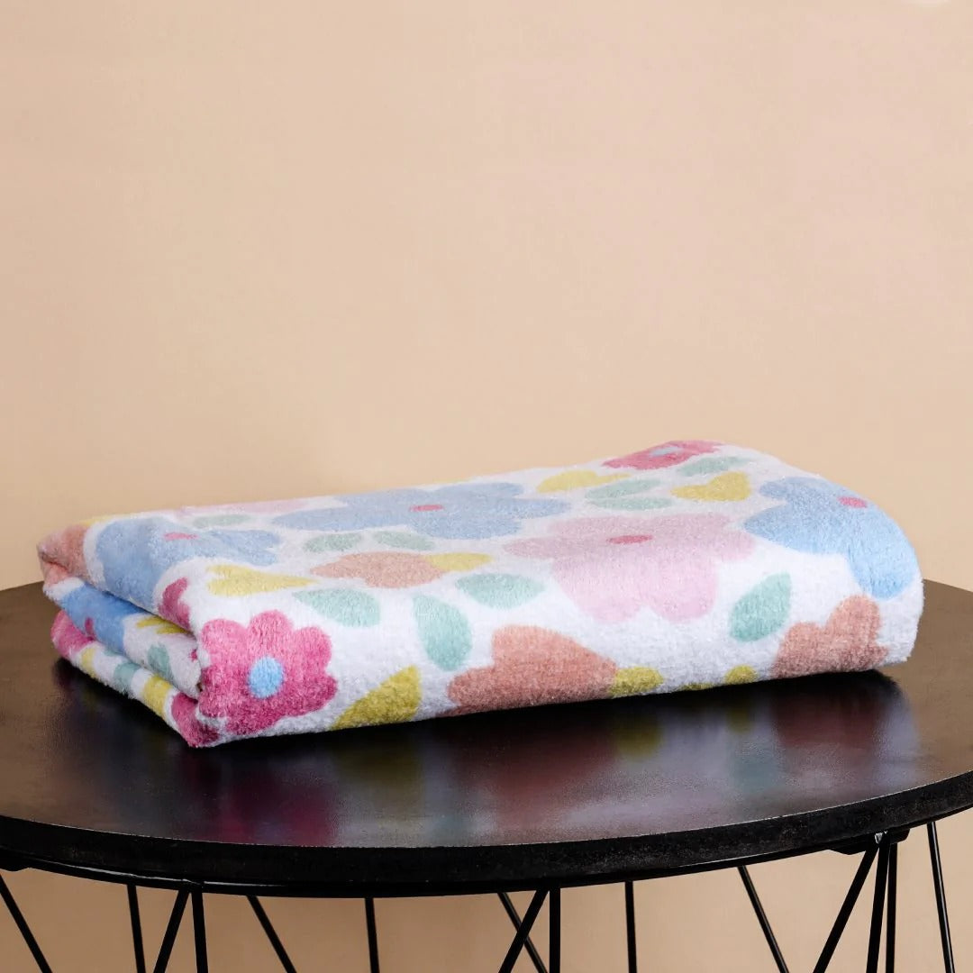 Super Soft & Highly Absorbent Rose Hand Towel