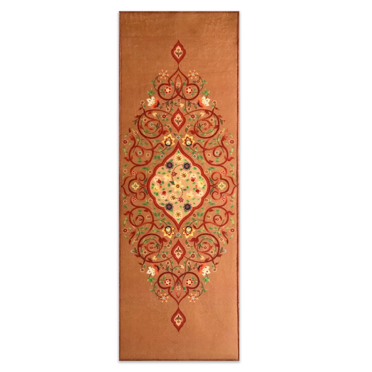 Sajalo Beige Flower ECO Runner 2x6ft
