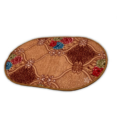 Sajalo Flower Oval Mat