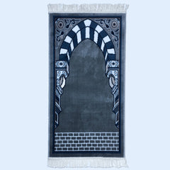 Sajalo Grey Adan Jainamaz 2.3x4ft