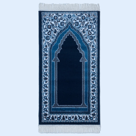 Sajalo Jasmine Navy Jainamaz 2.3x4ft