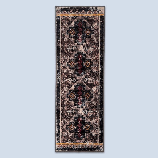 Sajalo Black Art ECO Runner 2x6 feet  (24 x 72 inches )