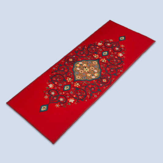 Sajalo Red Flower ECO Runner 2x6ft