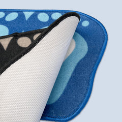 Orange Foot Mat