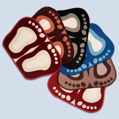Orange Foot Mat
