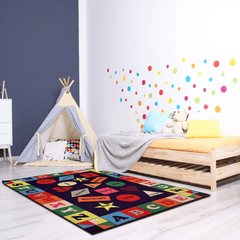 Sajalo Mathematical Shape Kids Rugs