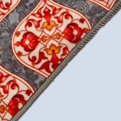 Sajalo Grey Flower ECO Runner 2x6Ft ( 24 x 72 inches )