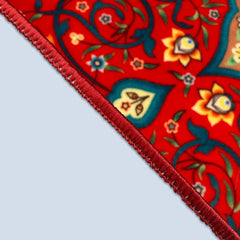 Sajalo Red Flower ECO Runner 2x6ft