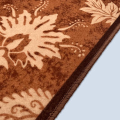 Sajalo Beige Leaf Eco Runner 2x6ft ( 24 x 72 inches )