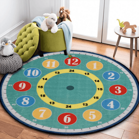 Sajalo Counting Round Rug